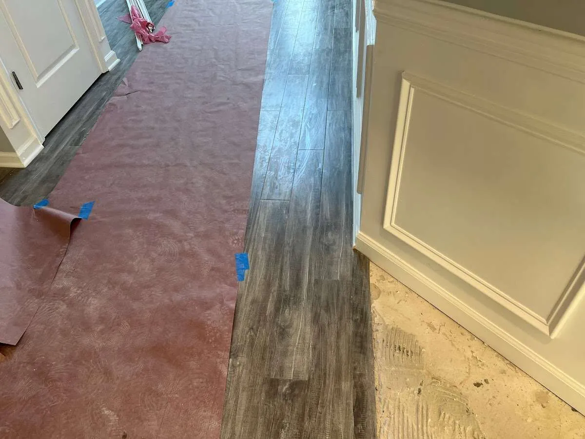 Completed marble shower restoration in Bethesda